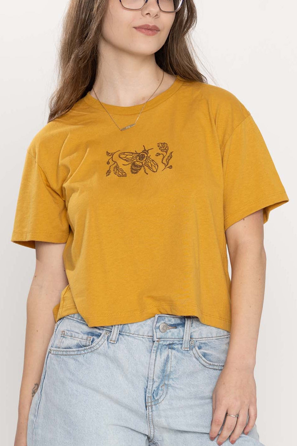 Bee Crop Top