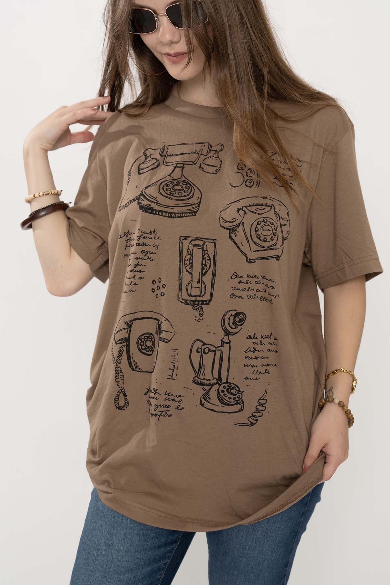 Landlines: A Study T-Shirt