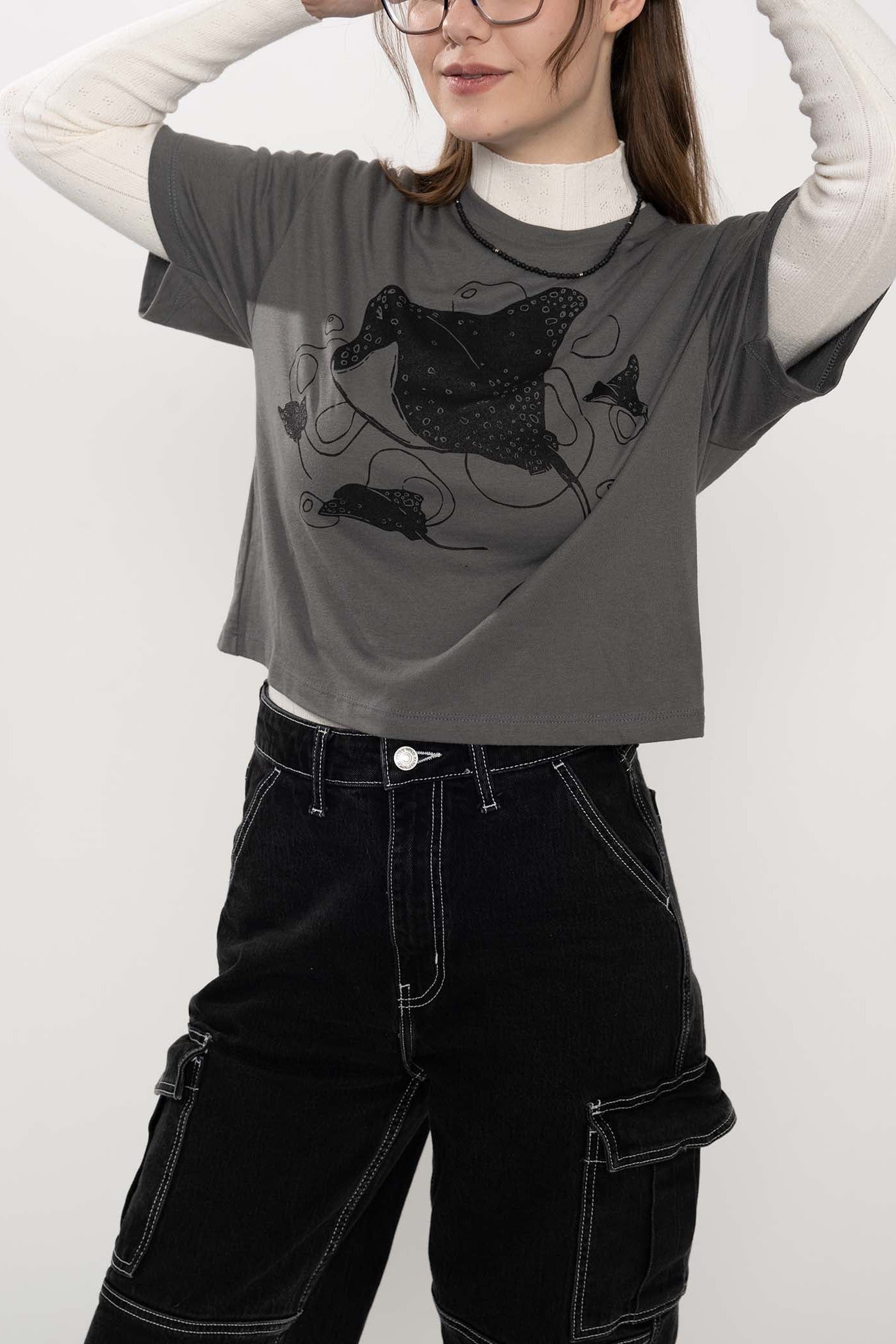 Rays Crop Top