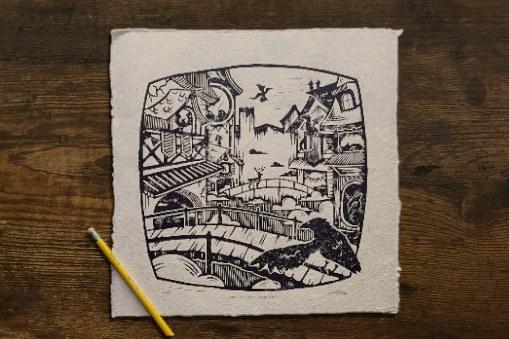 Home to the Unknown Print