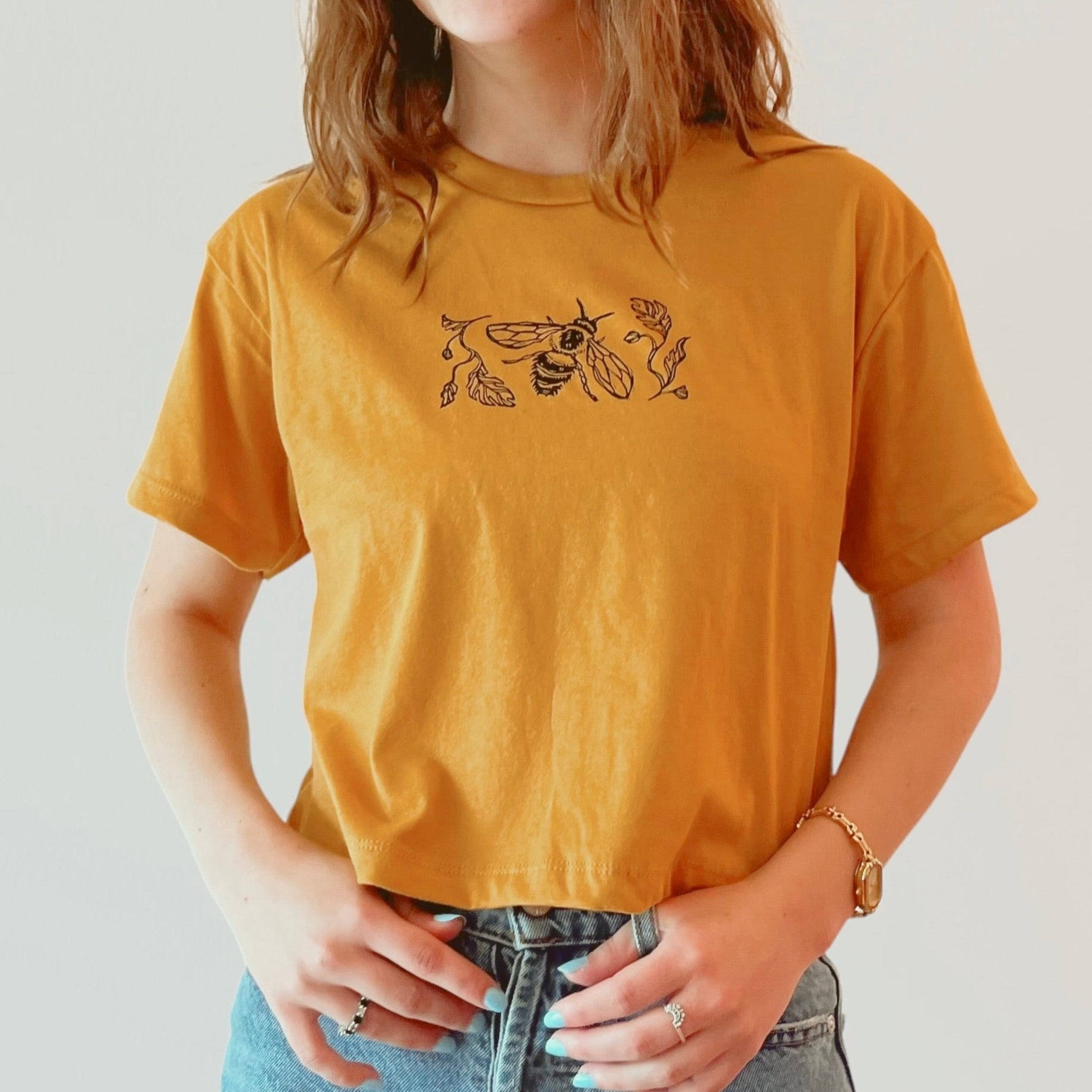 Bee Crop Top