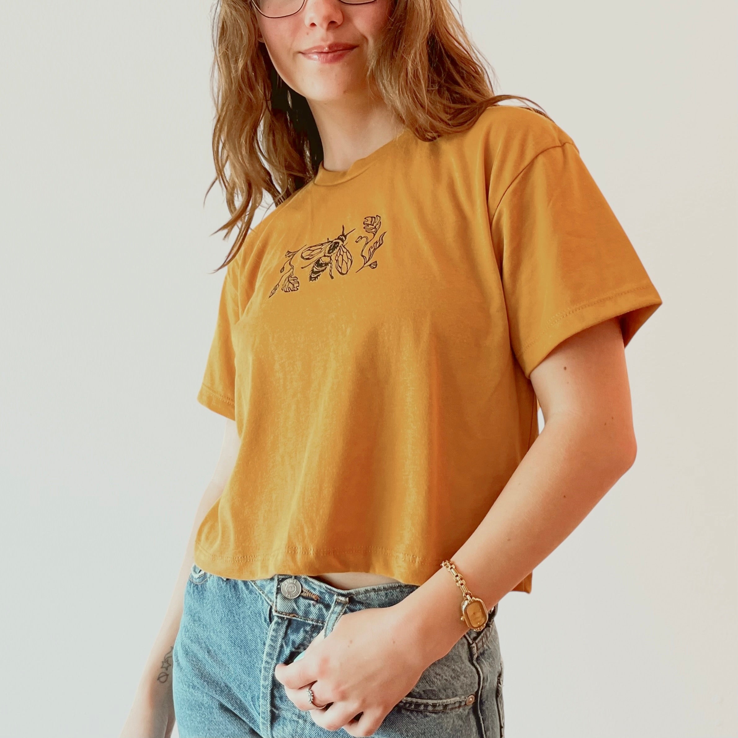 Bee Crop Top