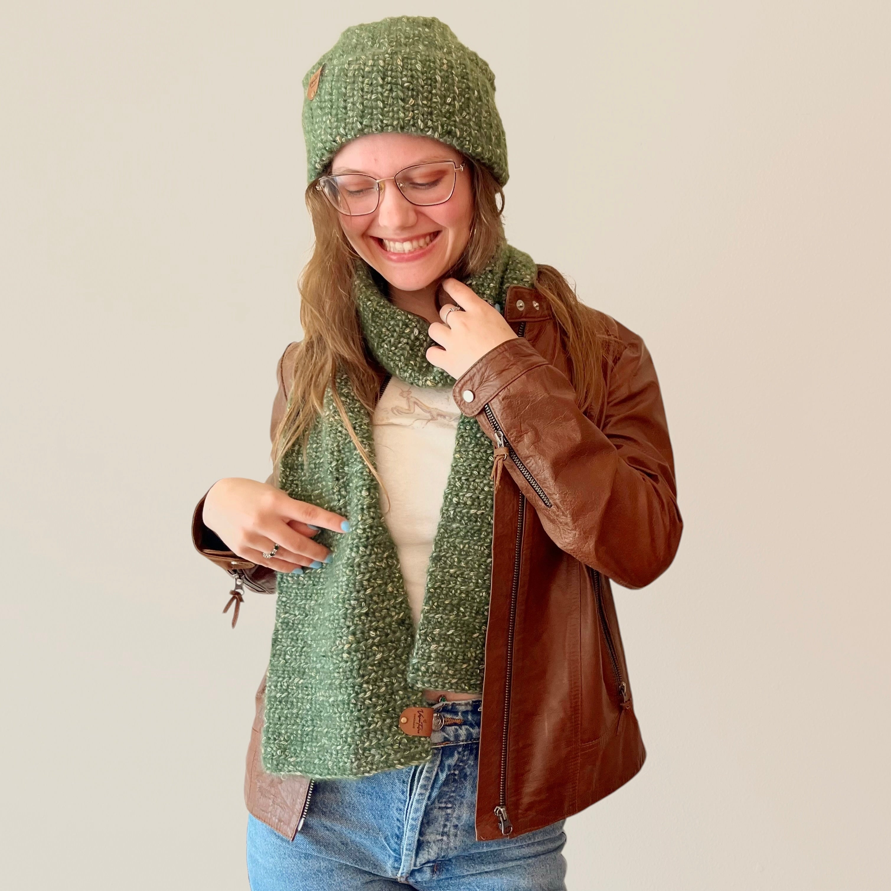 Beanie and Scarf Set