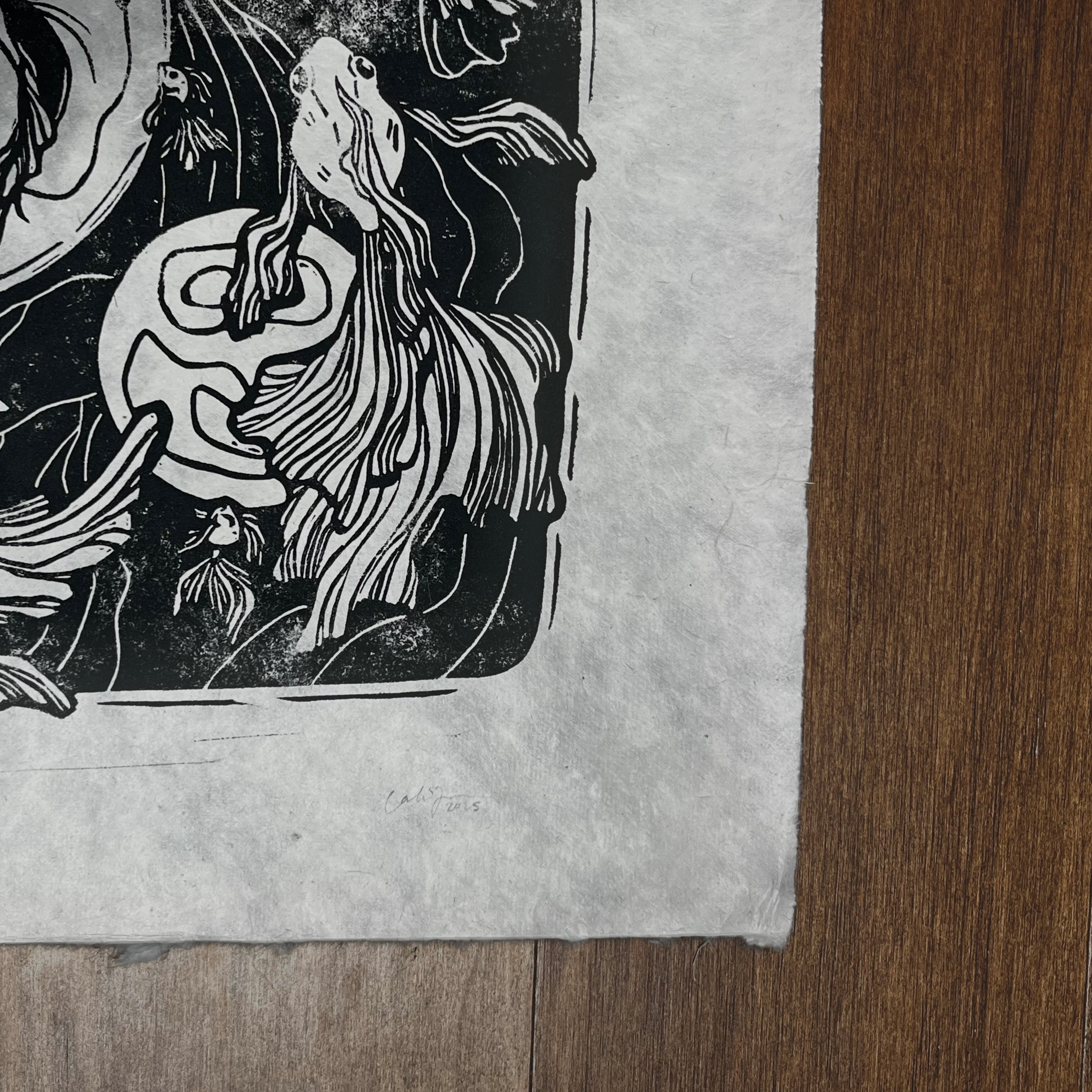 Fins Print (Series of 12)