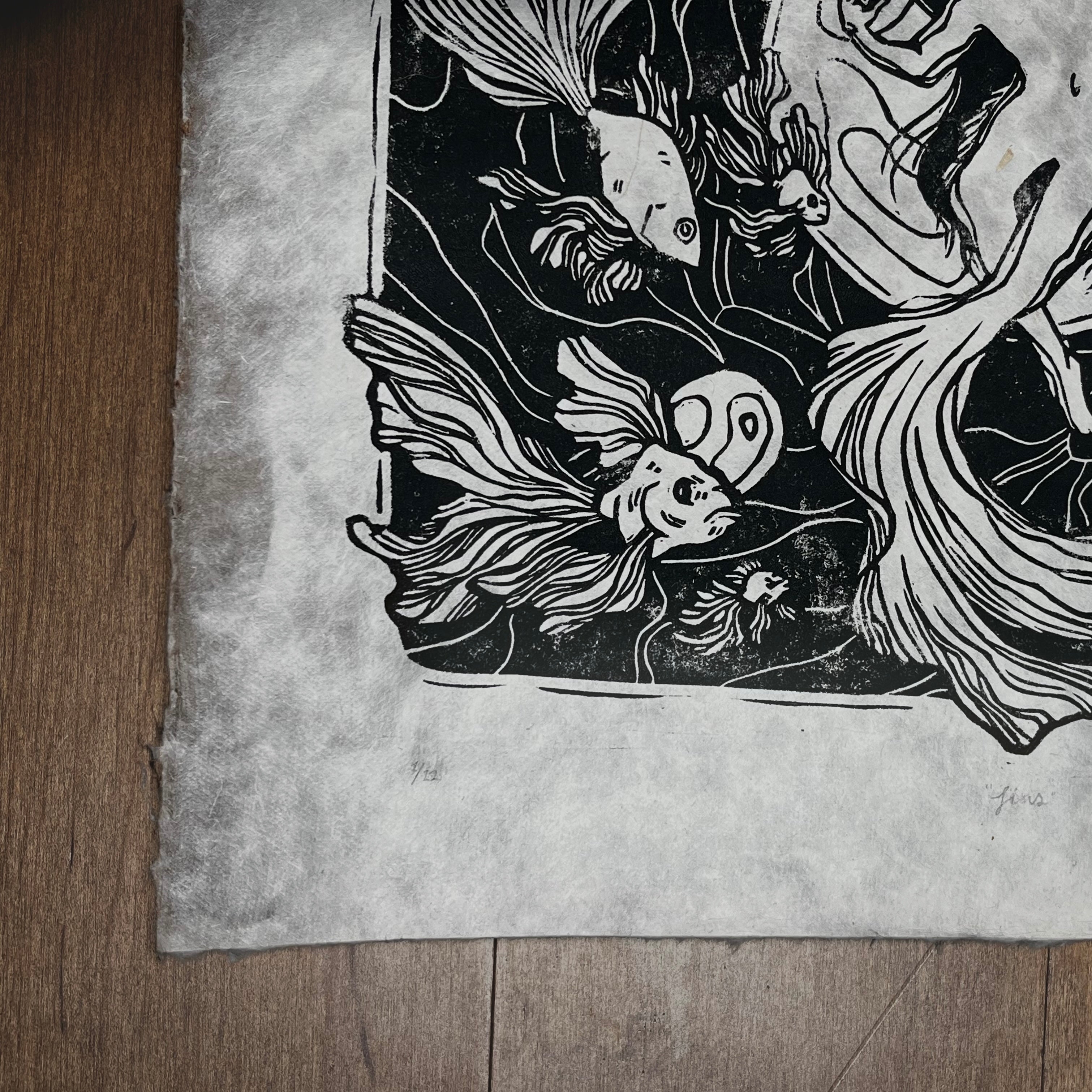 Fins Print (Series of 12)