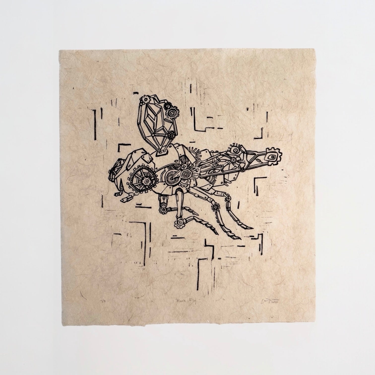 Mech Fly Print (Series of 8)