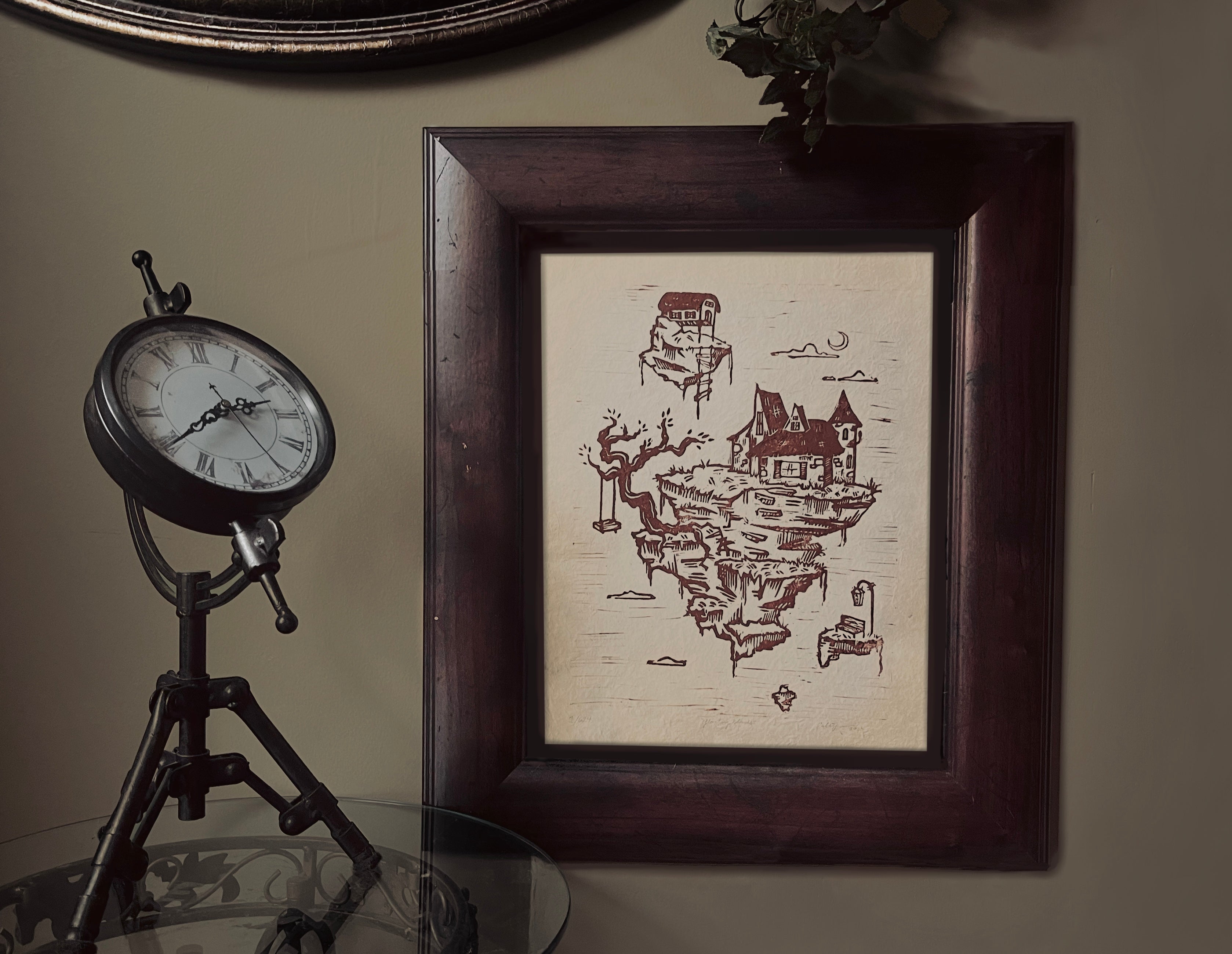 Floating Islands Print