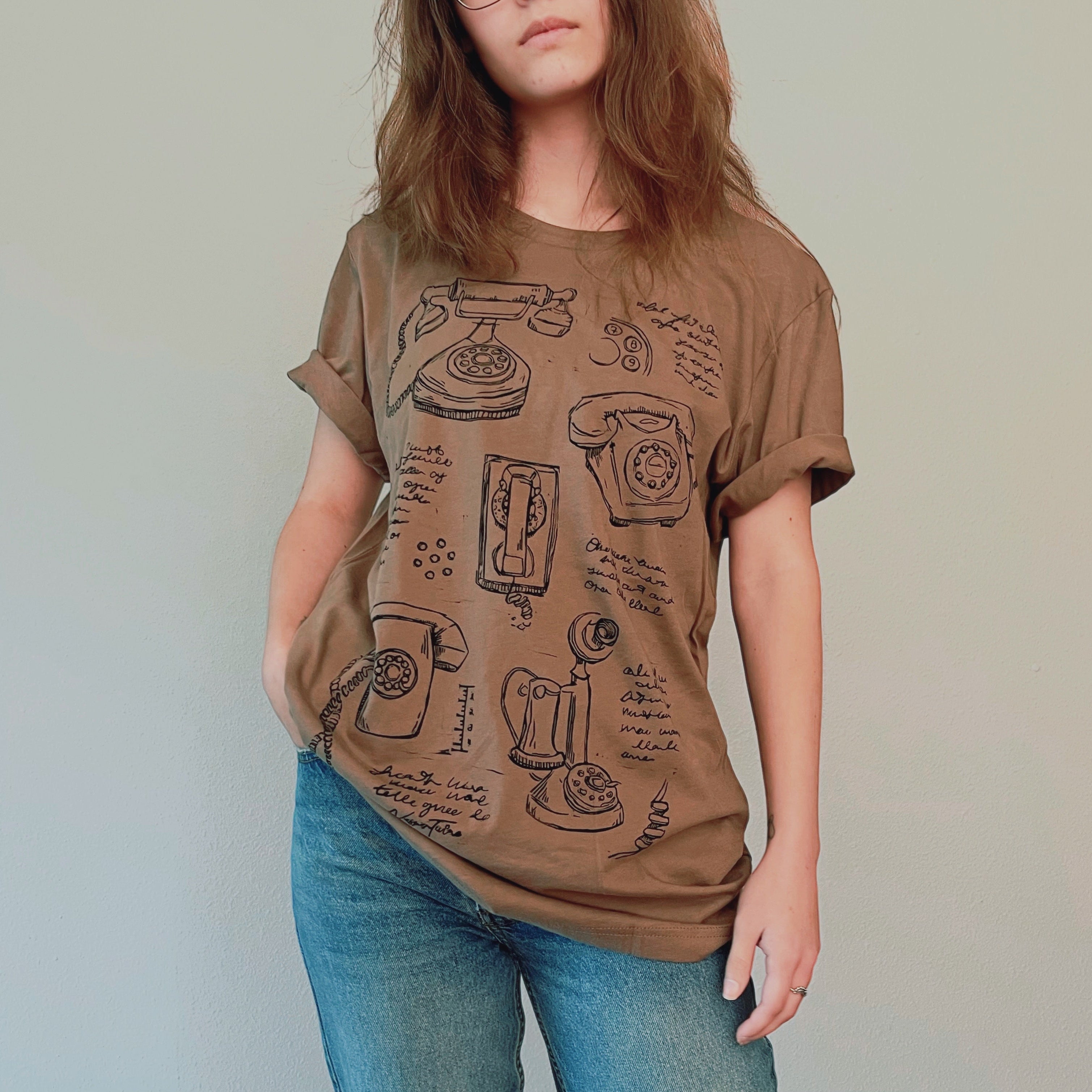 Landlines: A Study T-Shirt