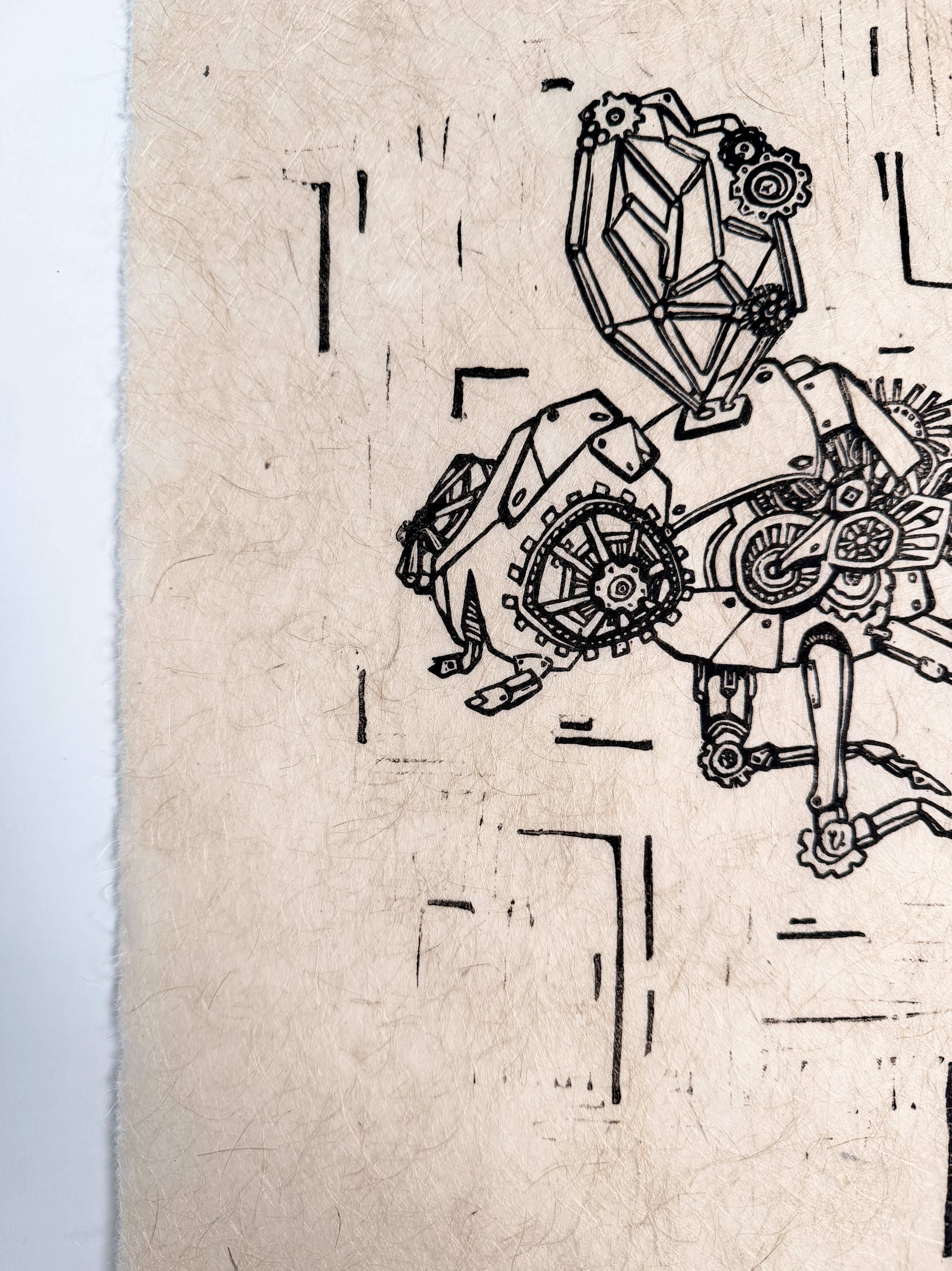 Mech Fly Print (Series of 8)