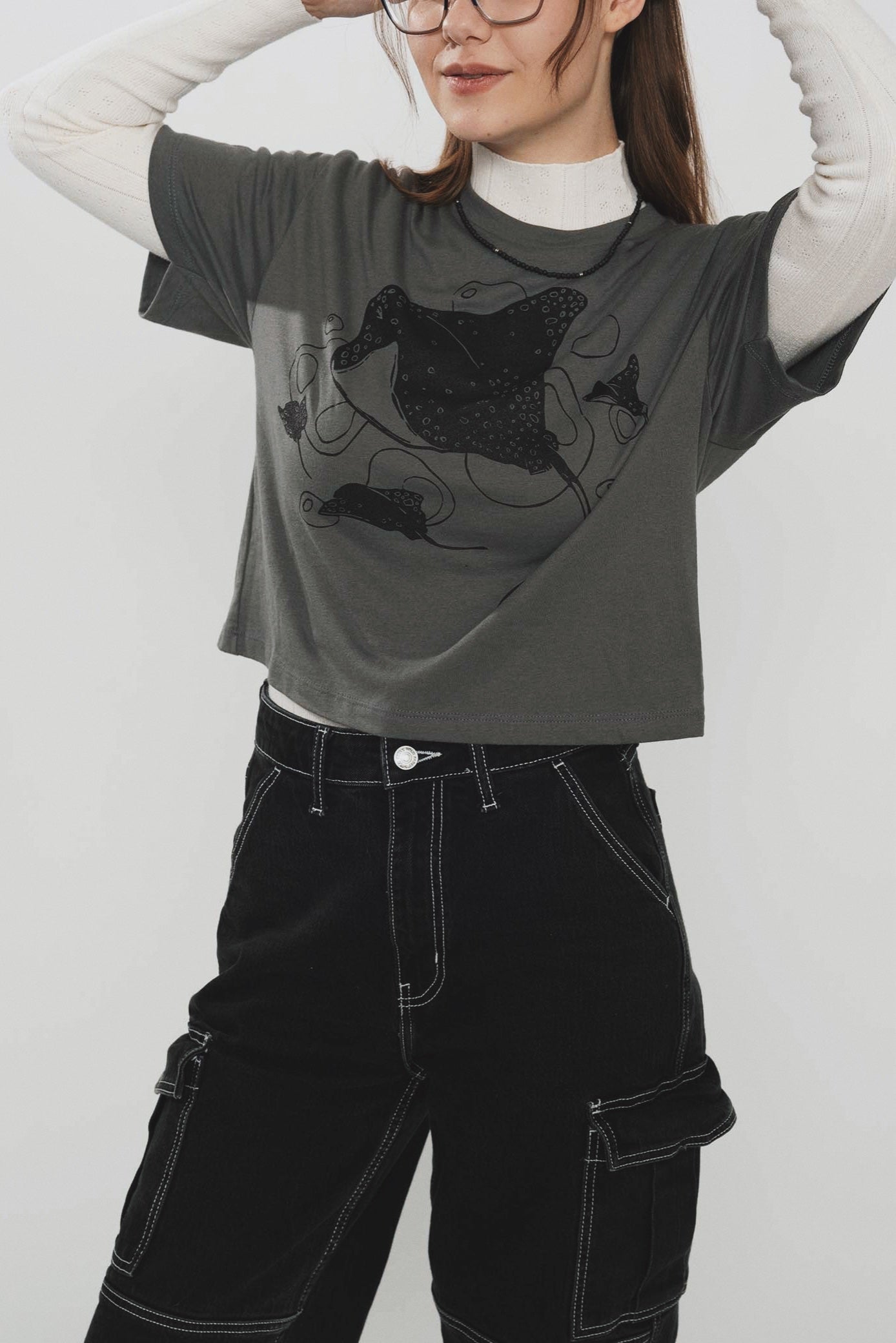 Rays Crop Top