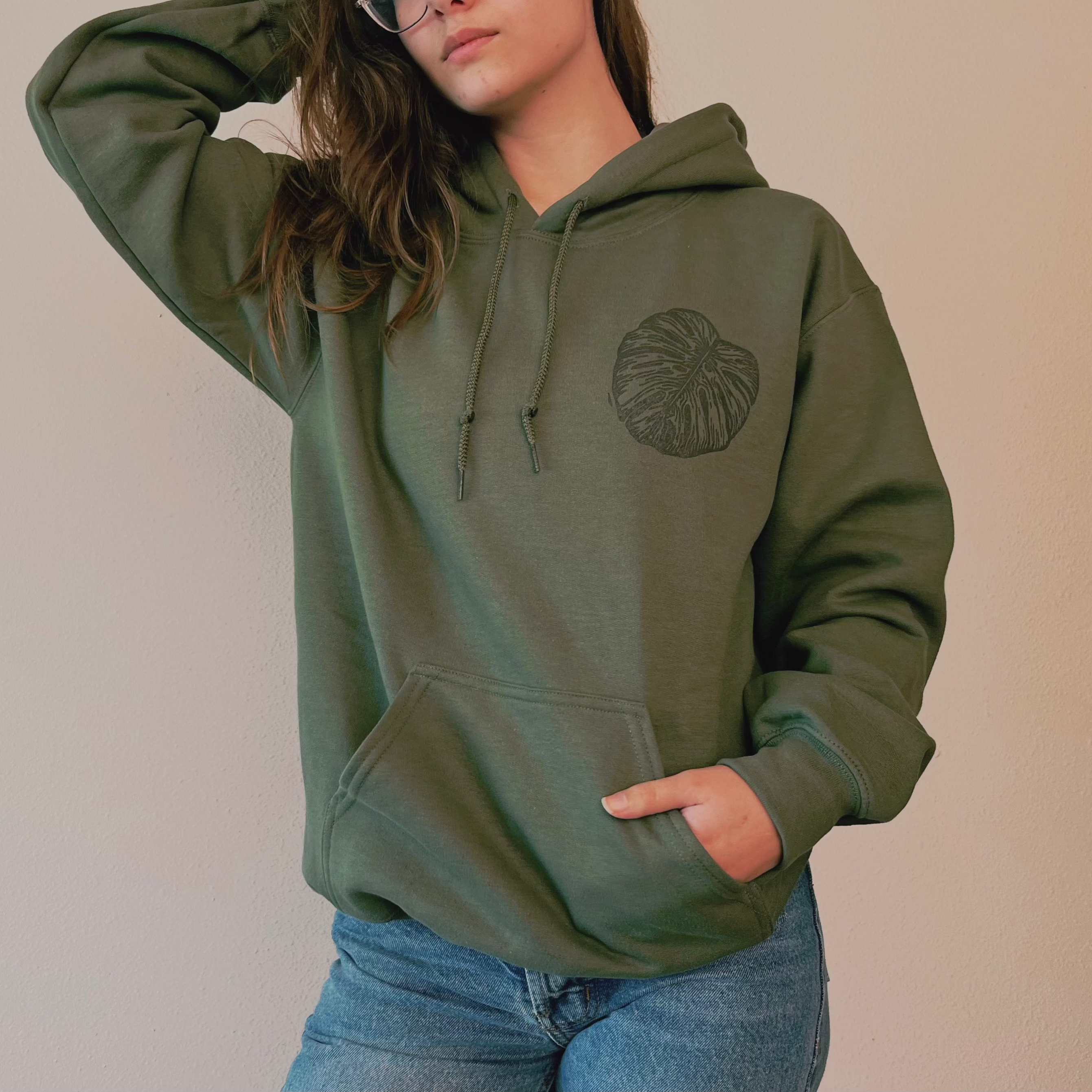 Monstera Hoodie