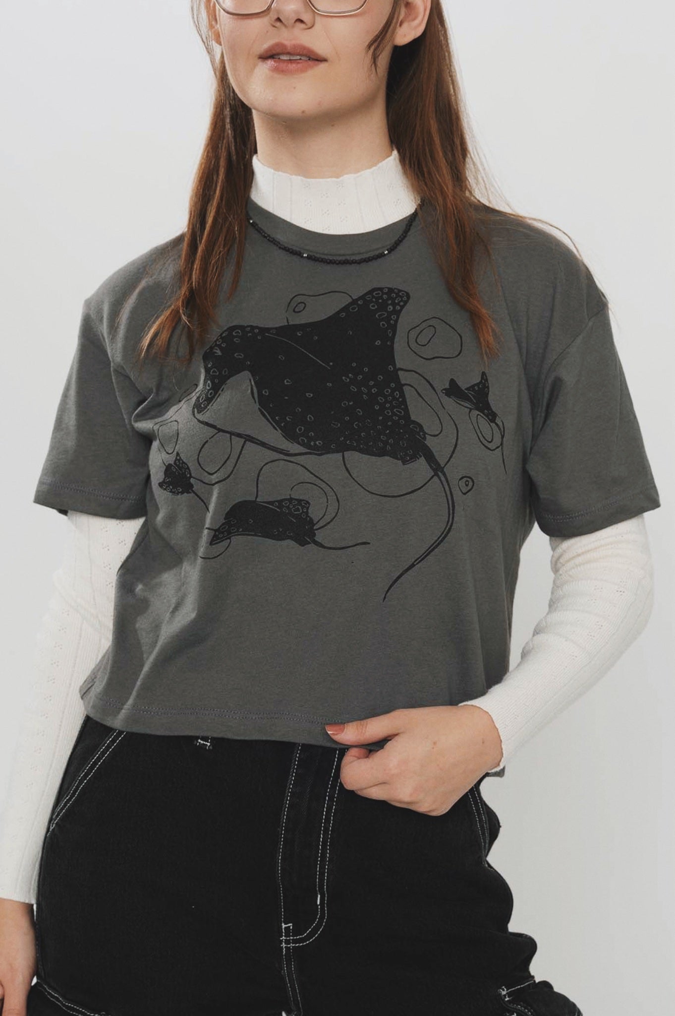 Rays Crop Top