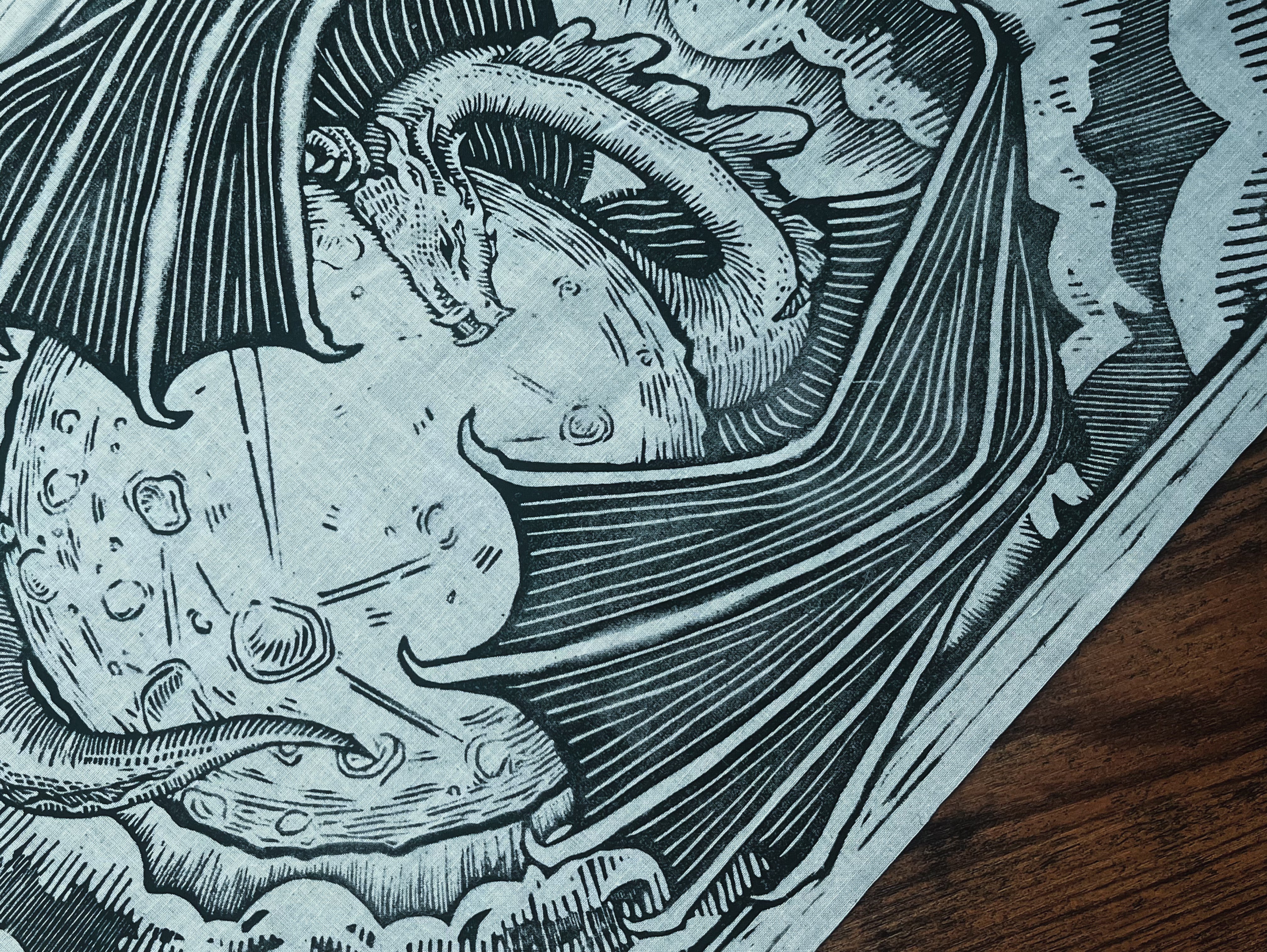 Dragon's Moon Tapestry