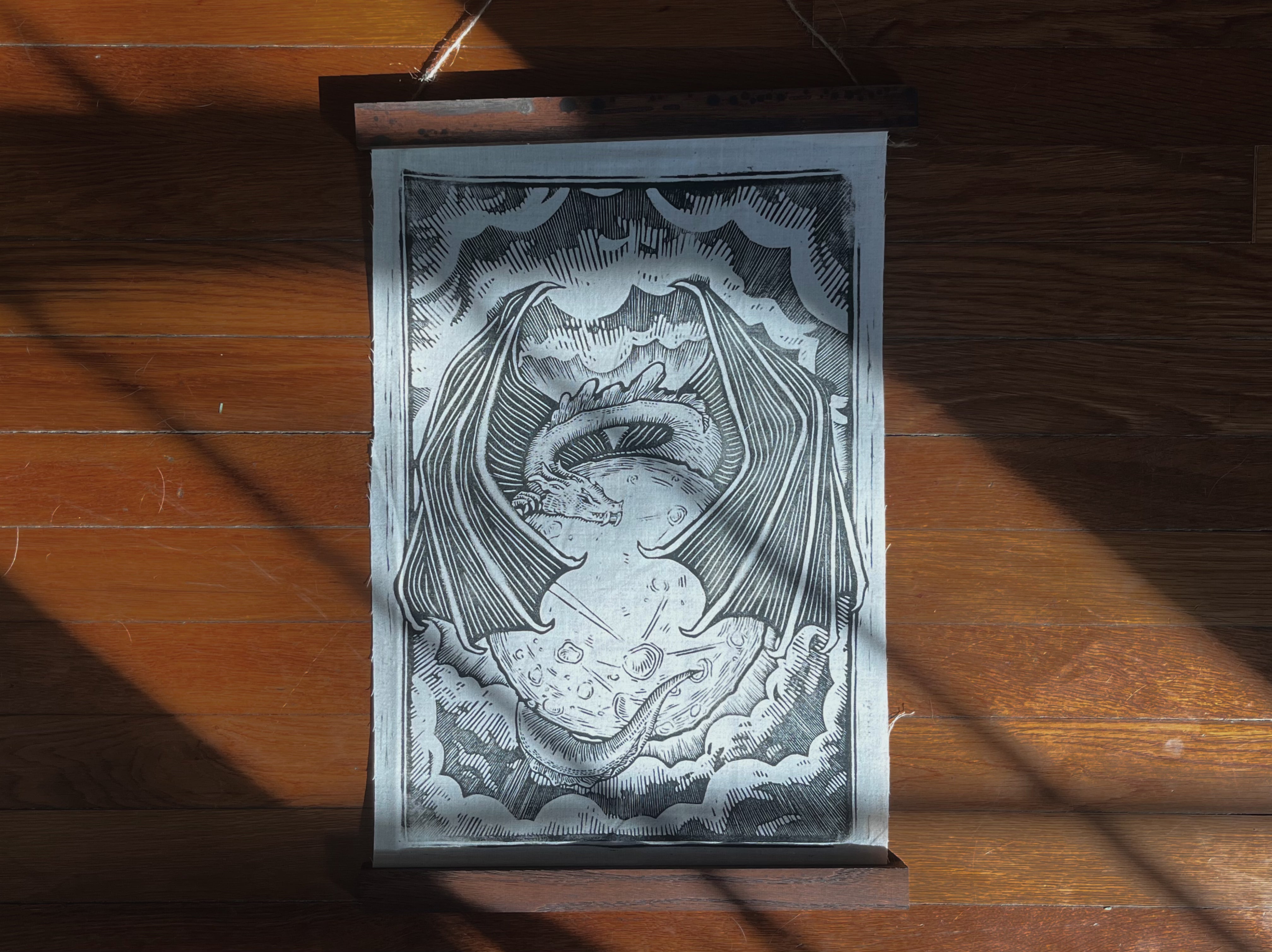 Dragon's Moon Tapestry