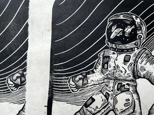Space Diver Print