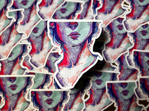 Demi Sticker
