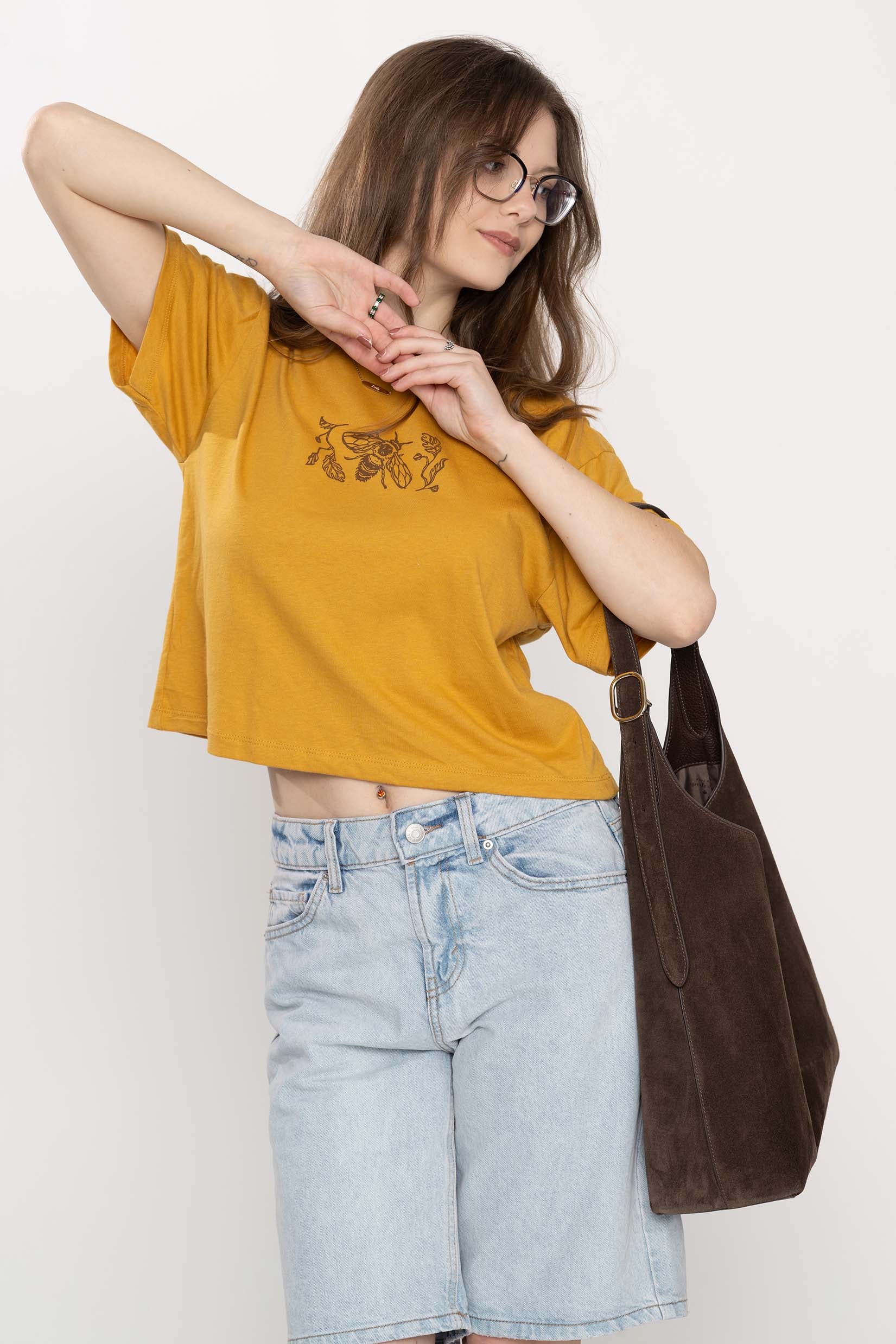 Bee Crop Top