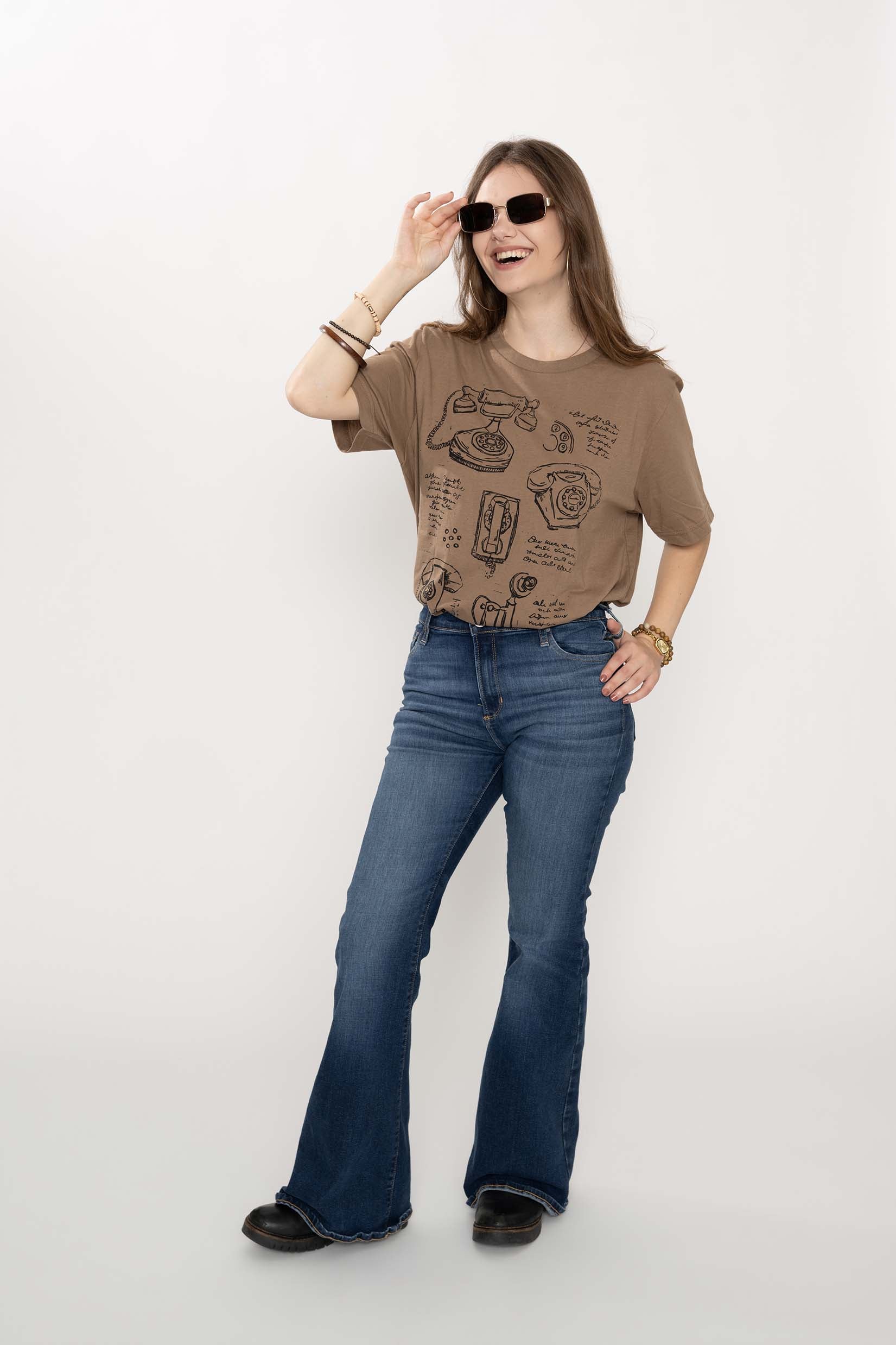 Landlines: A Study T-Shirt