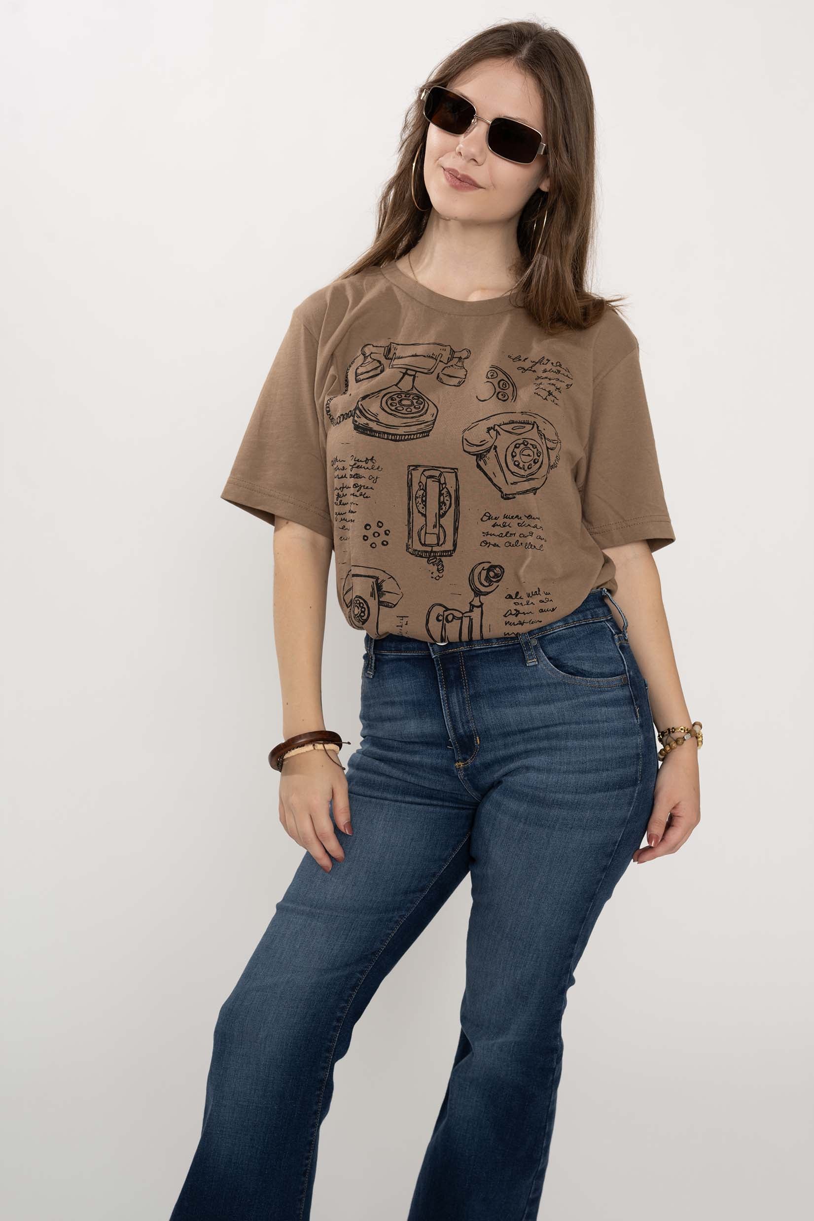Landlines: A Study T-Shirt