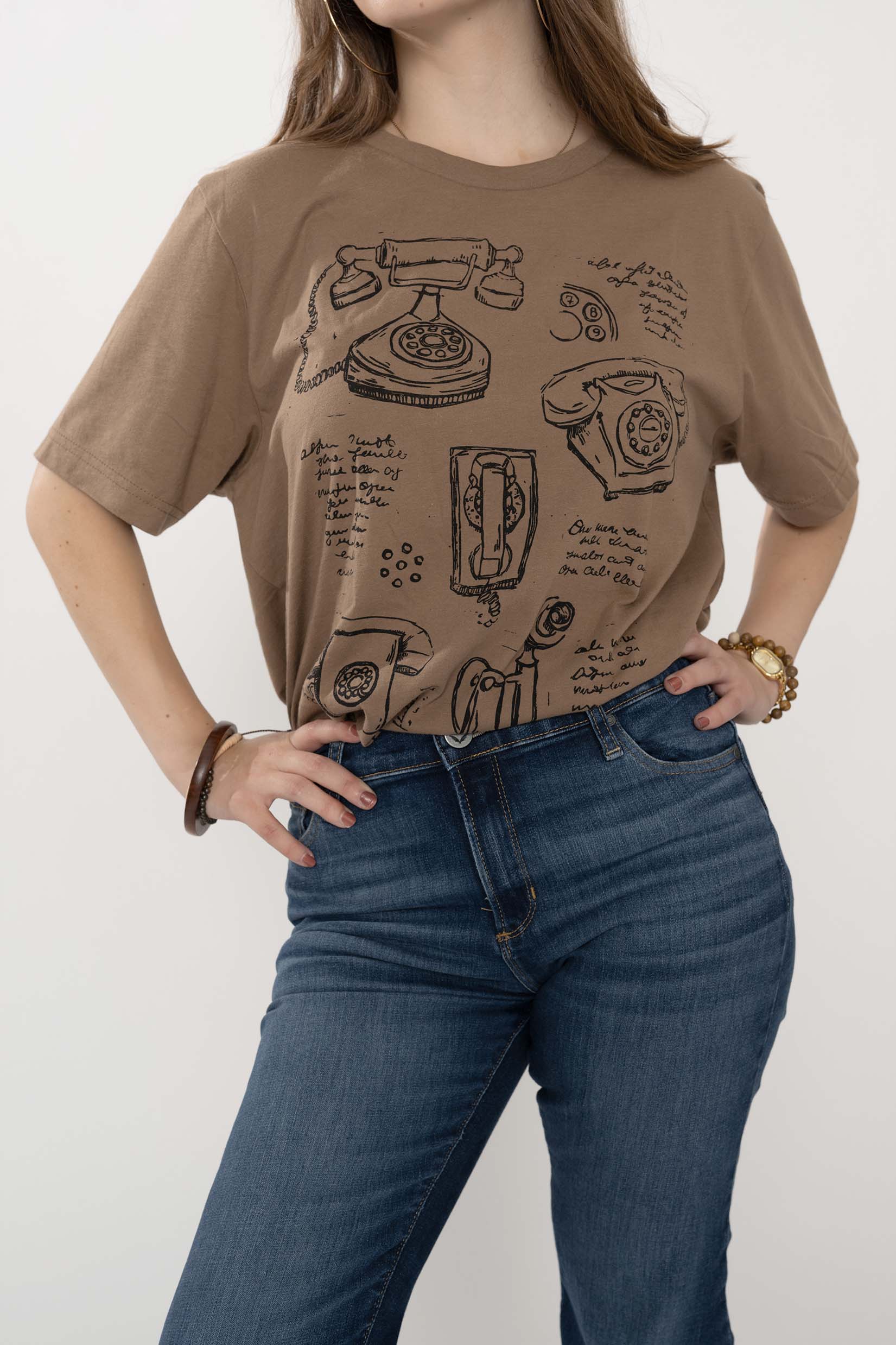 Landlines: A Study T-Shirt