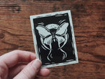 Load image into Gallery viewer, Moth Moon Sticker
