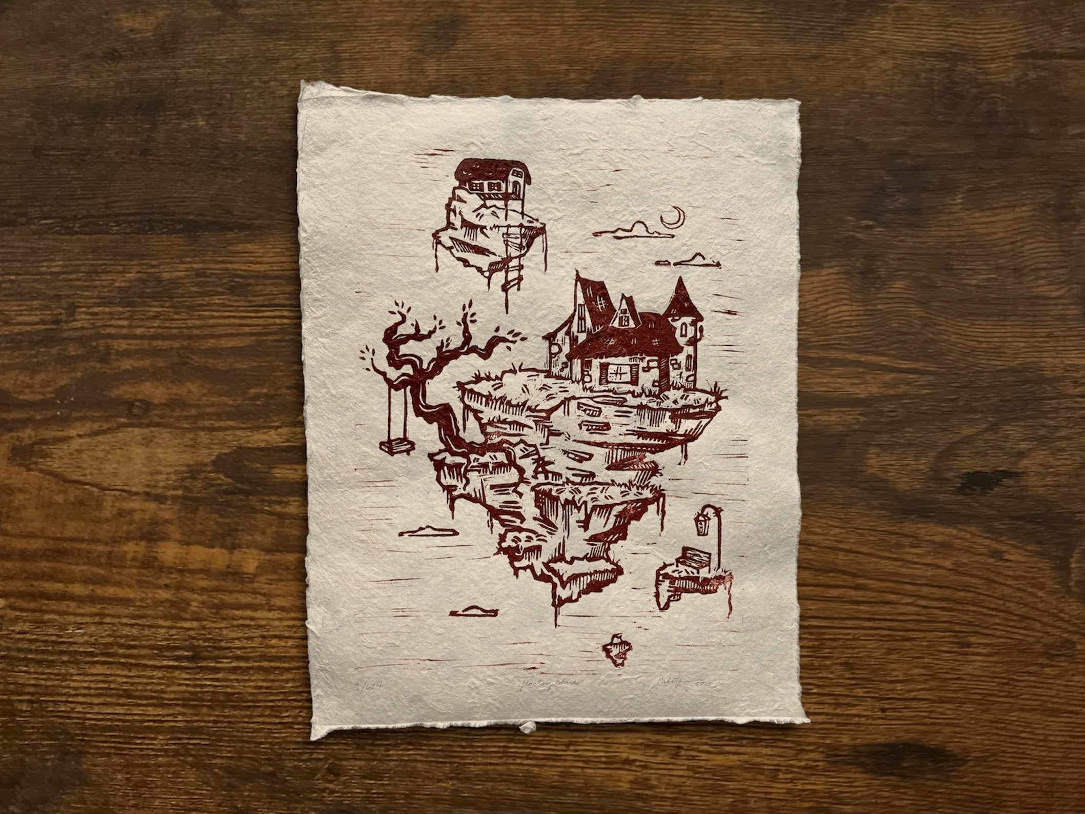 Floating Islands Print