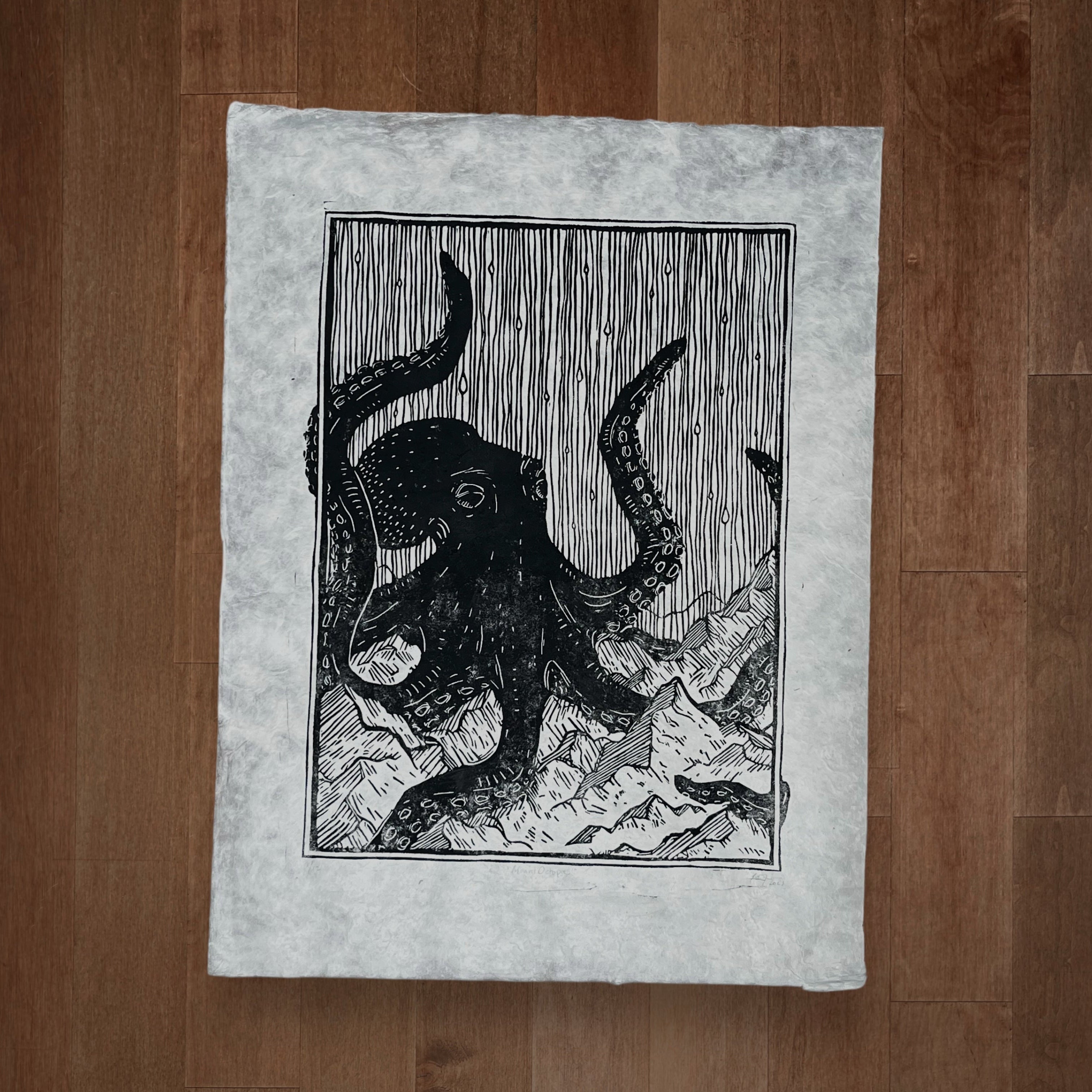 Mount Octopus Print (Series of 12)