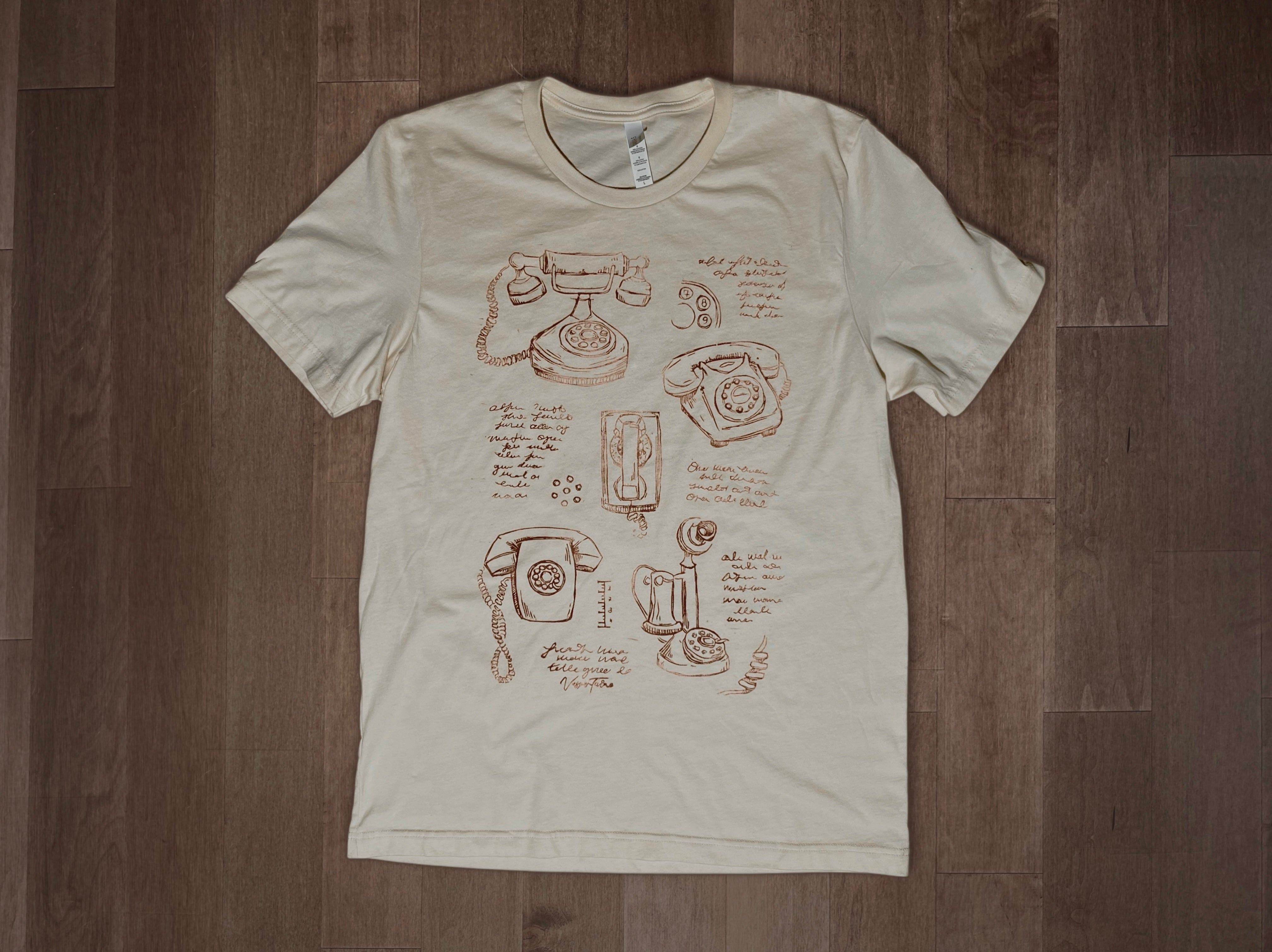 Landlines: A Study T-Shirt