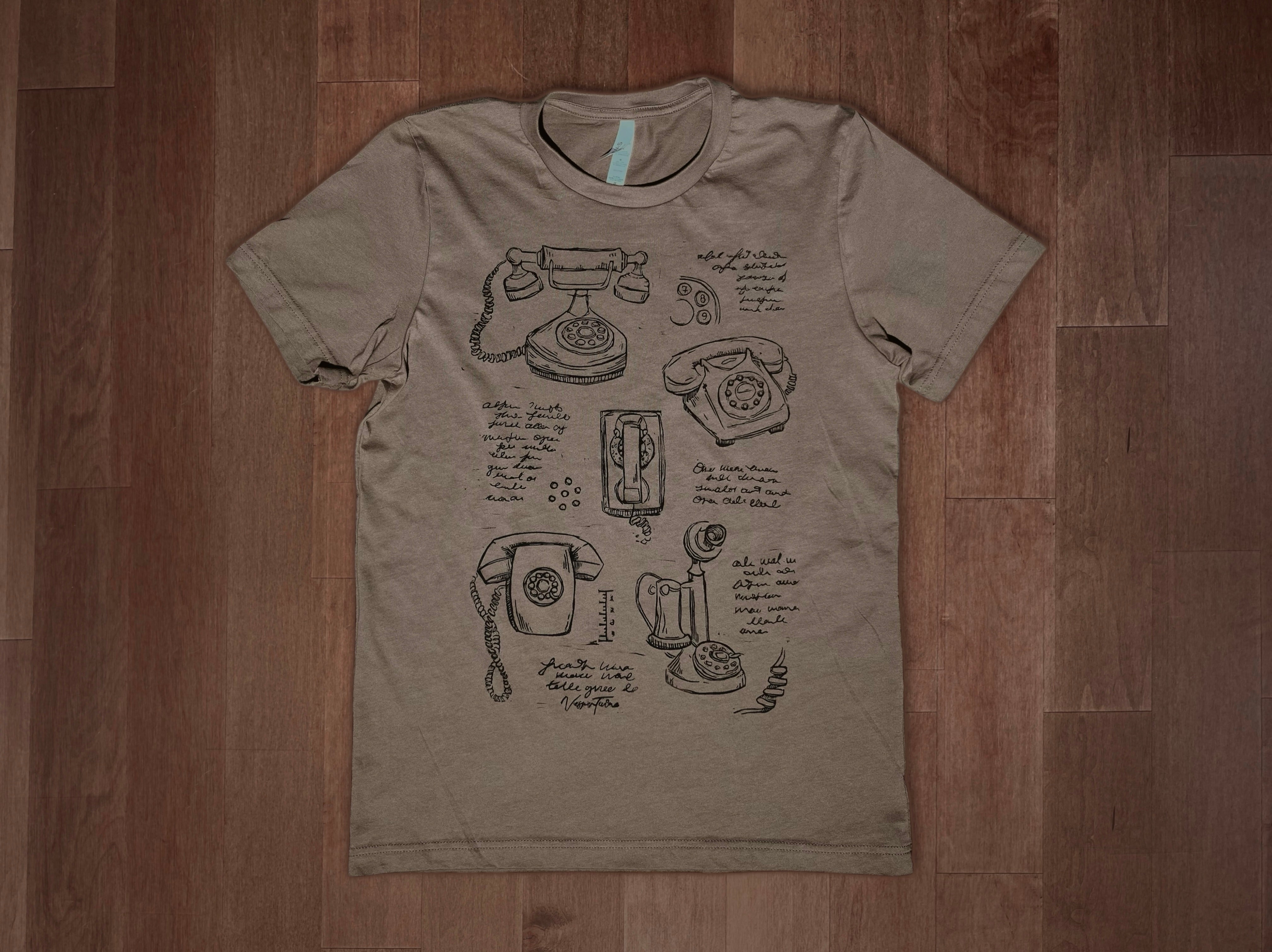 Landlines: A Study T-Shirt