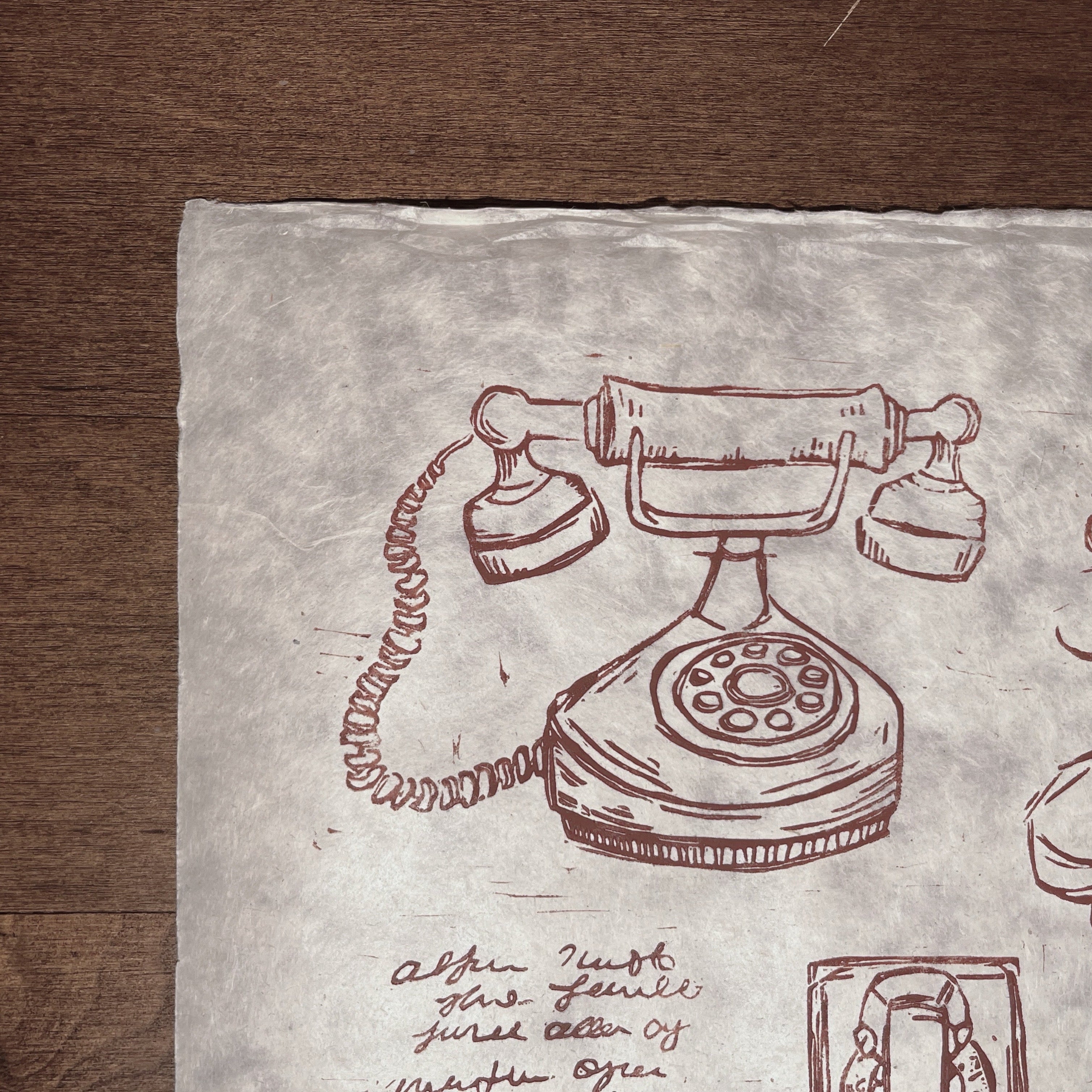 Landlines: A Study Print (Series of 12)