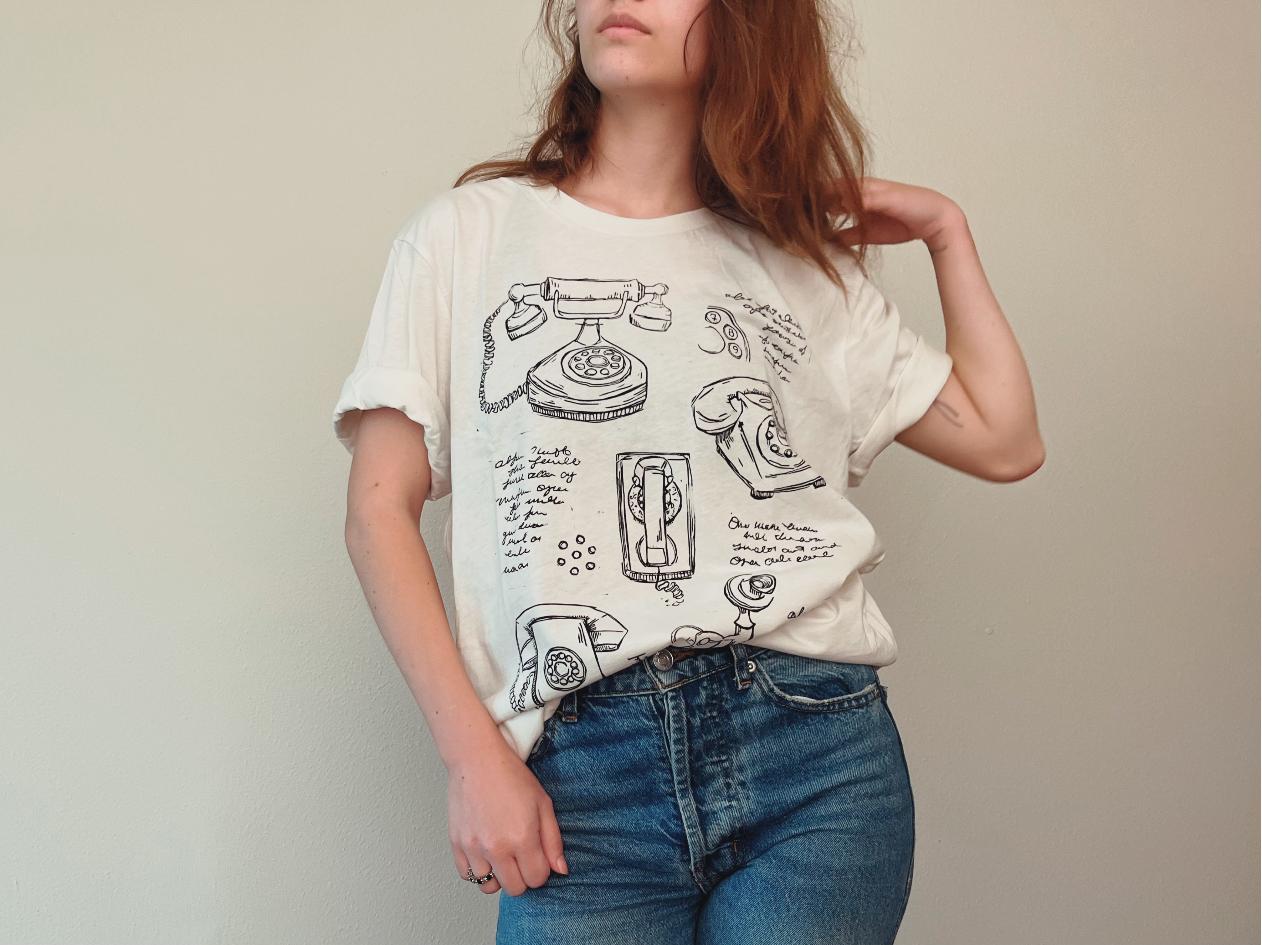 Landlines: A Study T-Shirt