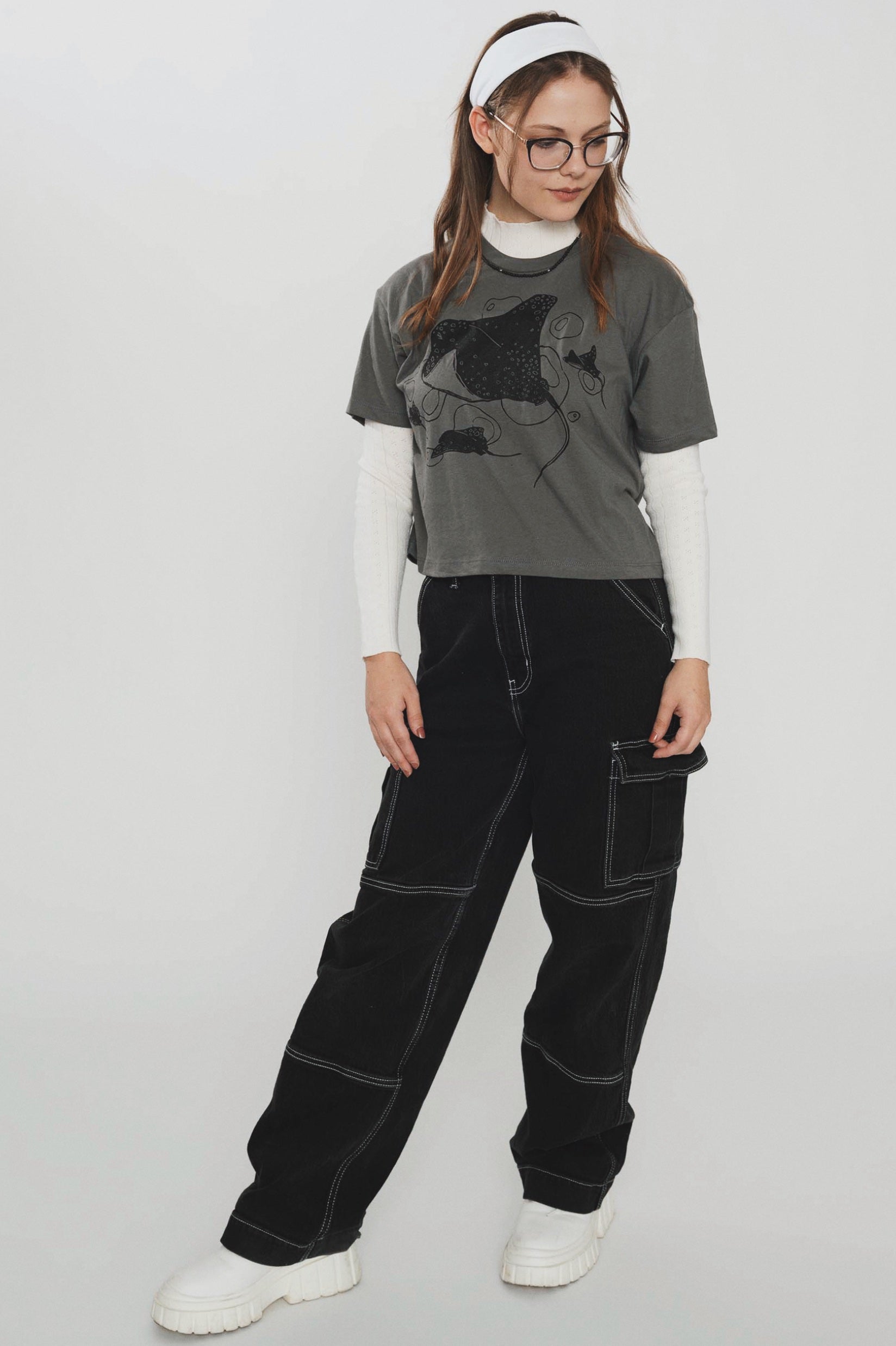 Rays Crop Top