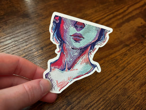 Demi Sticker
